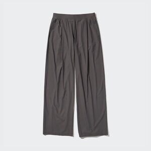 Uniqlo Ultra Stretch AIRism Straight Wide Pants